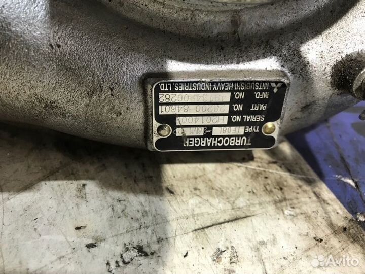 Турбина Hyundai Hd500 седельный тягач D6CB 2011