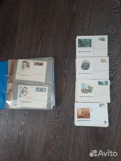 Почтовые конверты и карточки времен СССР и России