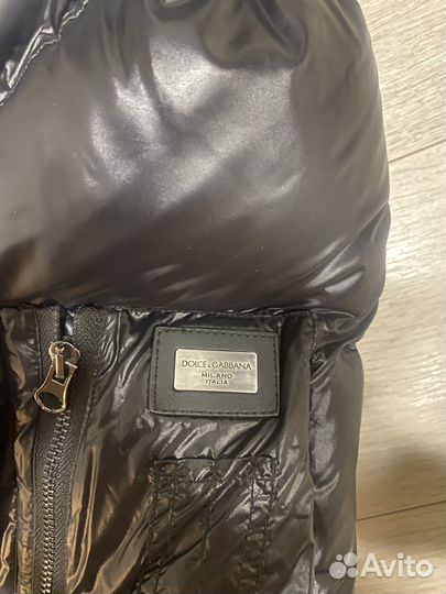 Пуховик зимний мужской Dolce &Gabbana