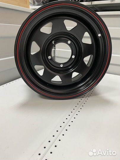 Диск колёсный стальной 15x8 5x139.7 CB110 ET-19 BL
