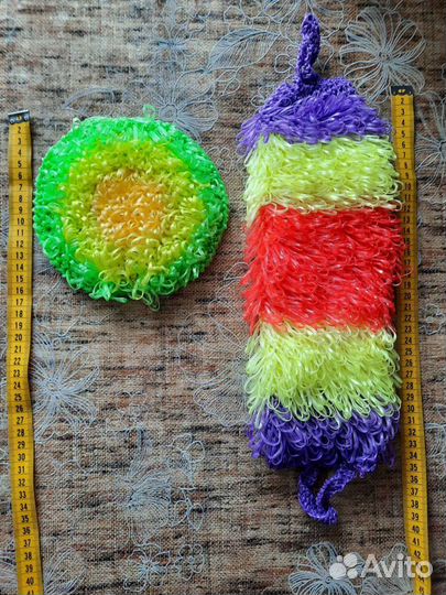 Мочалка ручной работы