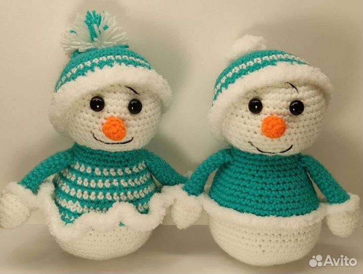 Вязаные игрушки ручной работы