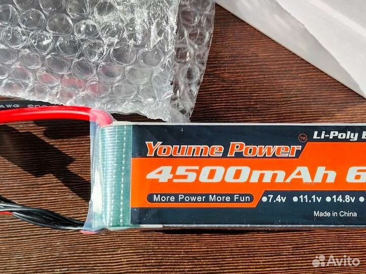 Аккумулятор lipo 6s мАч