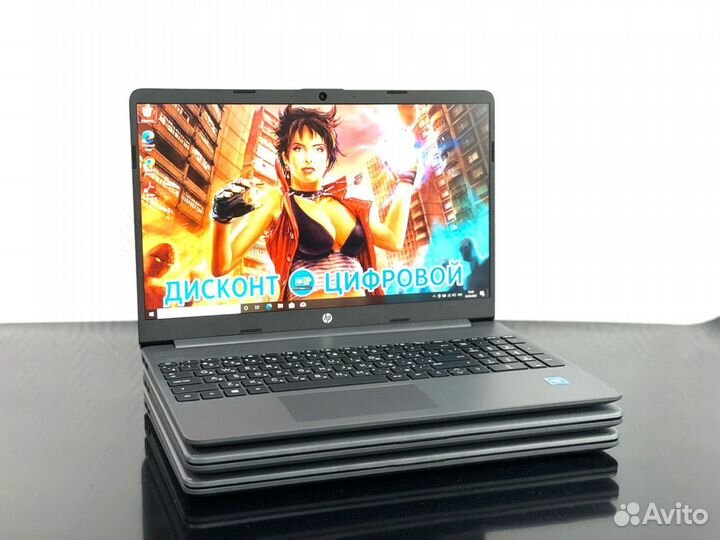 Новый Ноутбук HP/Intel N4020/IPS/15.6