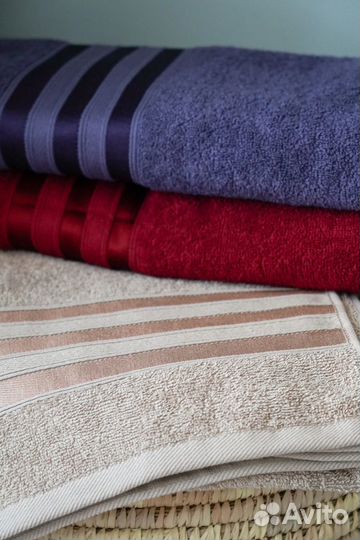 Полотенце банное махровое