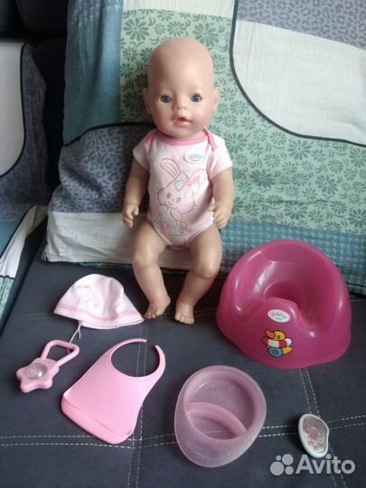 Кукла baby born с аксессуарами