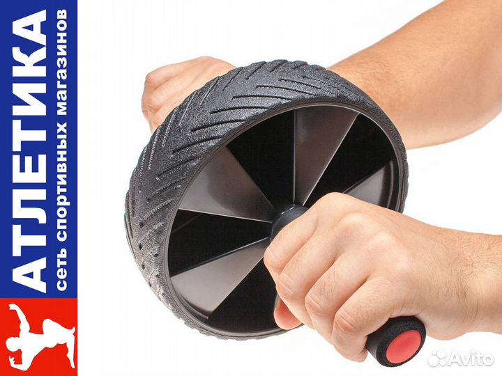 Ролик для пресса Ican IFA-302, черный