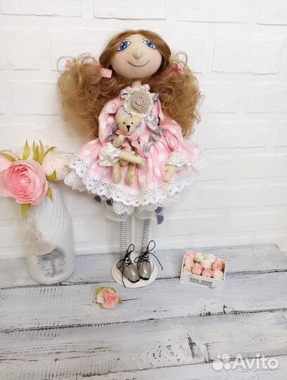 Интерьерная, текстильная кукла