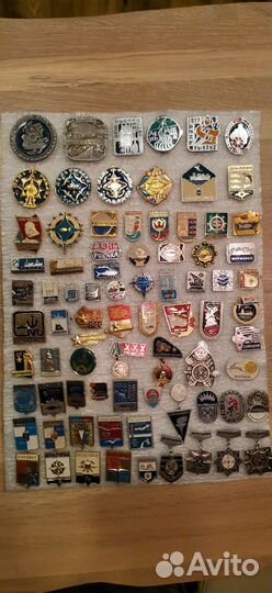 Значки Мурманск День Рыбака Гербы городов