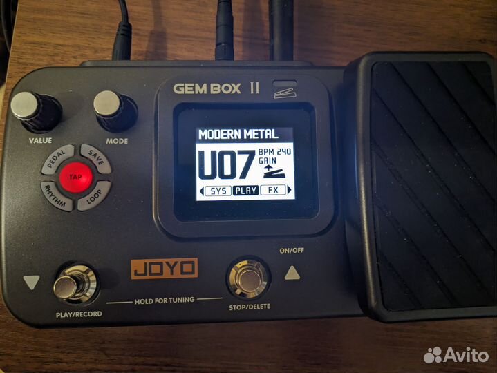 Гитарный процессор Joyo GEM BOX II