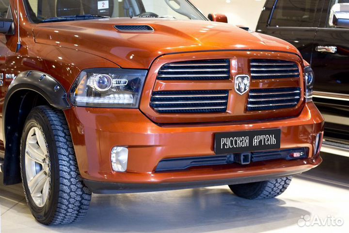 Накладки на передние фары Додж рам Dodge RAM 2009