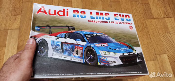 Nunu audi r8 LMS EVO 1/24