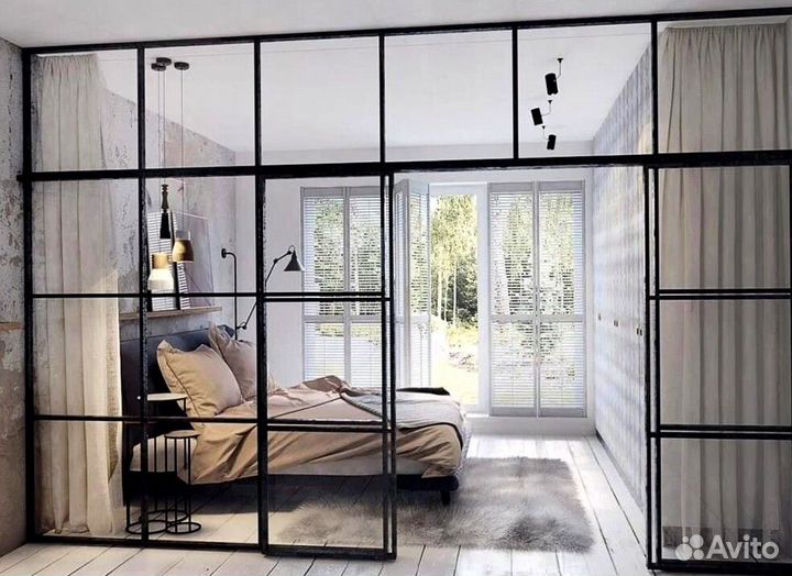 Лофт перегородки