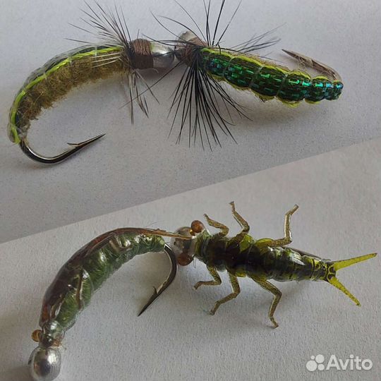 Мухи на хариуса и ленка