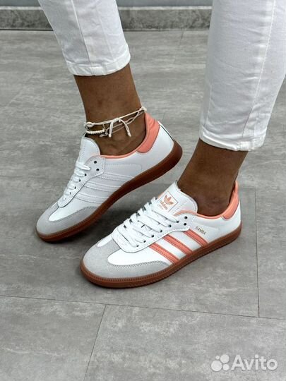 Adidas Samba OG White Orange