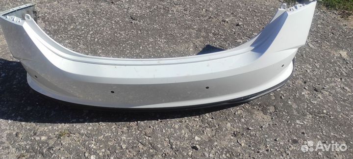 Бампер задний хёндай солярис 2 (рестайлинг)