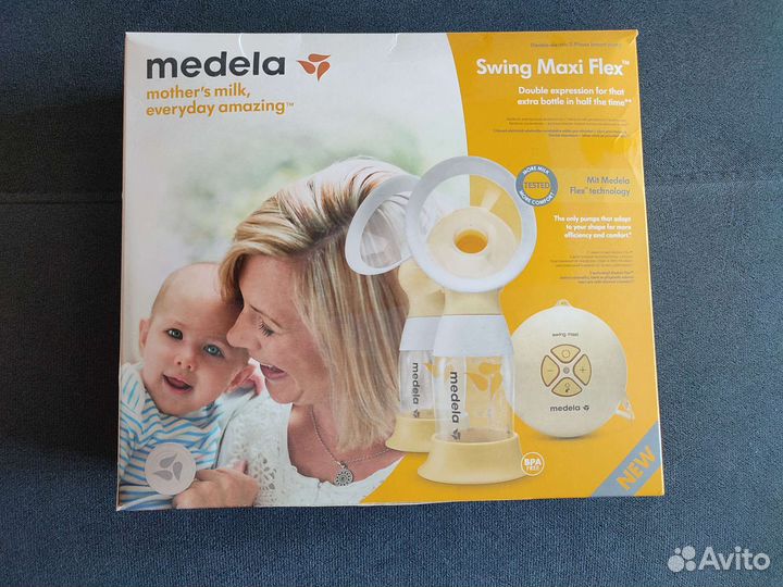 Молокоотсос электрический Medela swing maxi flex