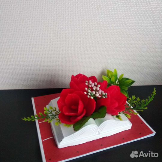 Кашпо гипсовое. Для мыльных букетов