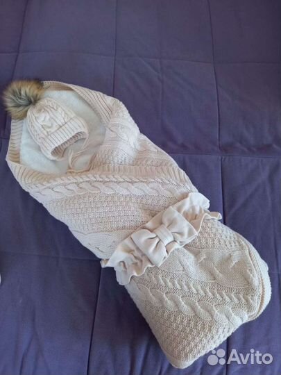 Конверт на выписку зимний для девочки и мальчика