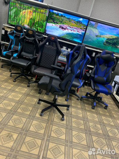 Игровое кресло с механизмом лежания Bloody