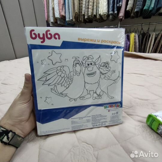 Комплект постельного белья в детскую кроватку