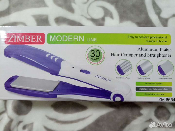 Конусная плойка+Выпрямитель для волос