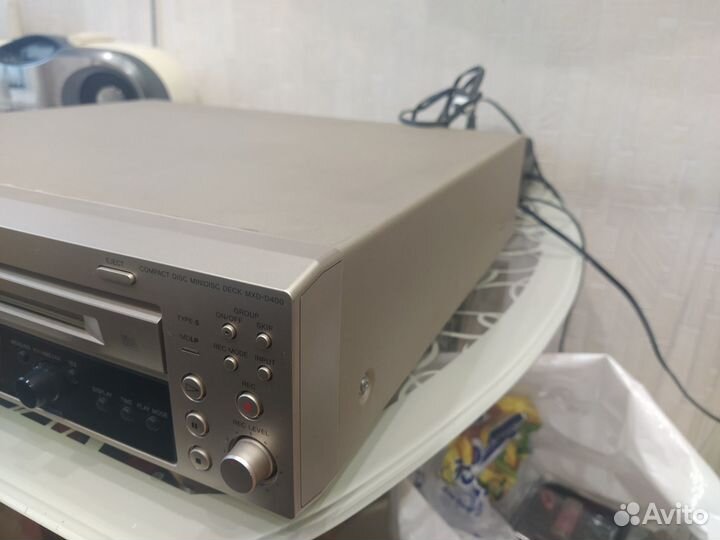 CD MD disc deck sony MXD-D400