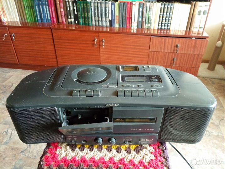 Бумбокс sharp WQ-CD24OH(GY)
