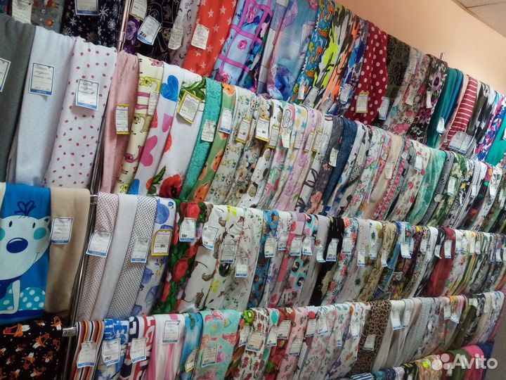 Ткани разные в наличии