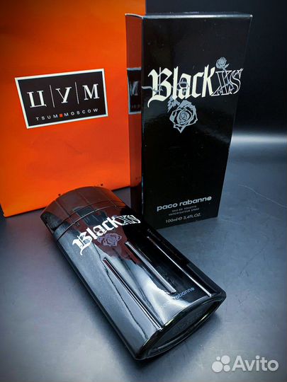 Black xs духи мужские 100мл ОАЭ