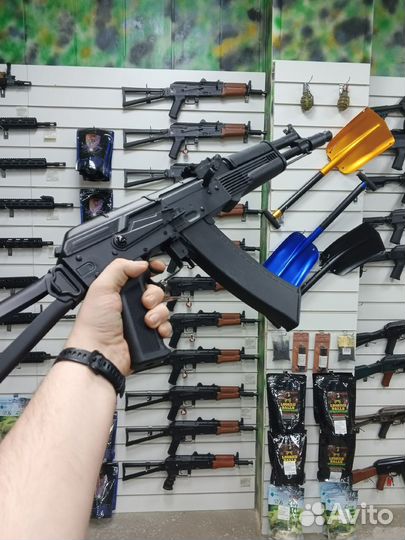 Страйкбольный привод ак 105 Металл Новый