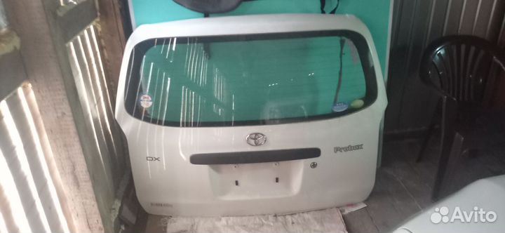 Дверь багажника Toyota probox