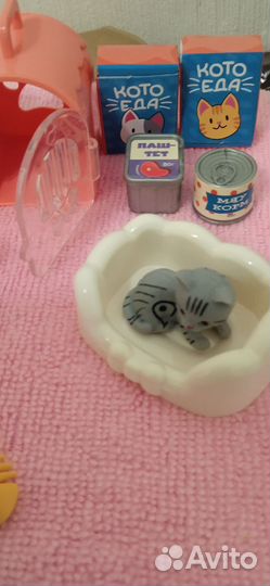 Кошки. Для кукол. В кукольный домик