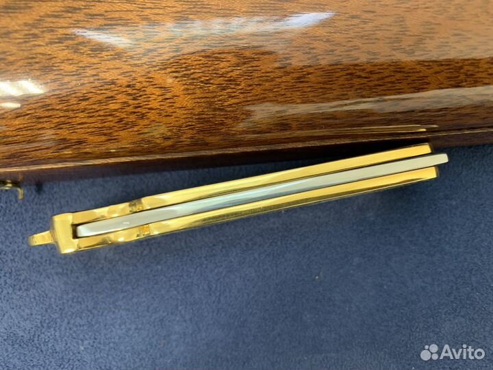 Златоустовский нож с позолотой