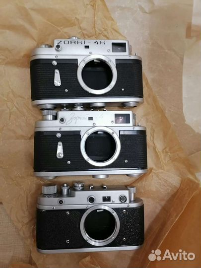 Плёночный фотоаппарат СССР Зоркий