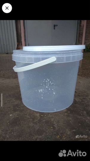 Ведра из пищевого пластика