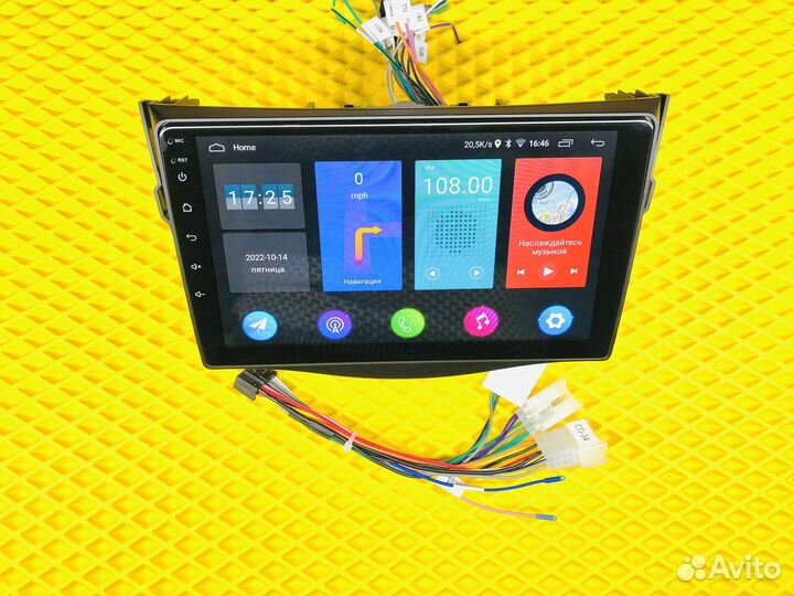 Магнитола штатная на android Toyota RAV 4