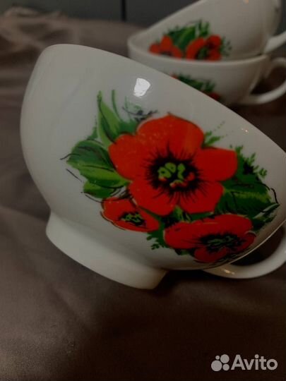 Кружки, чайники заварочные, молочники 90-х