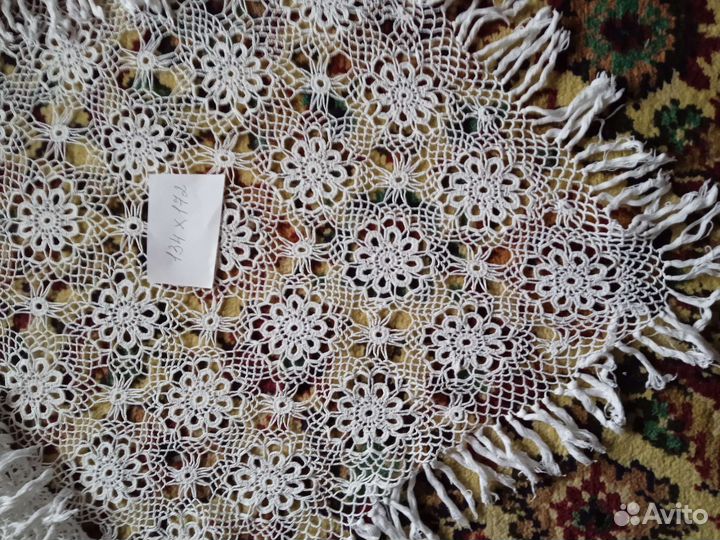 Скатерть старинная винтаж