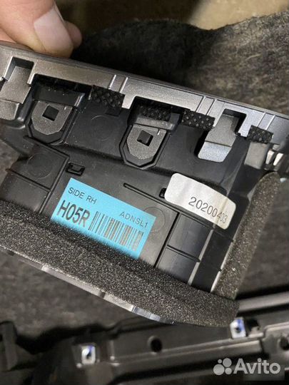 Дефлектор воздушный Hyundai Solaris 1.6 AT 2020—Н