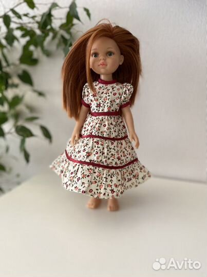 Платье на куклу Паола Рейна