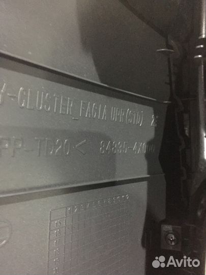 Накладка панели приборов Kia Rio 3