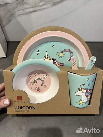 Набор посуды kuchenland бамбук