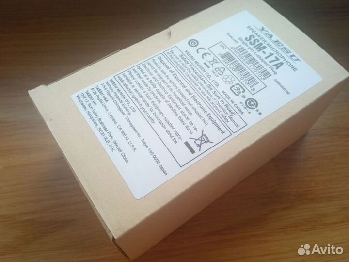 Тангента для раций Yaesu FT-60 и др