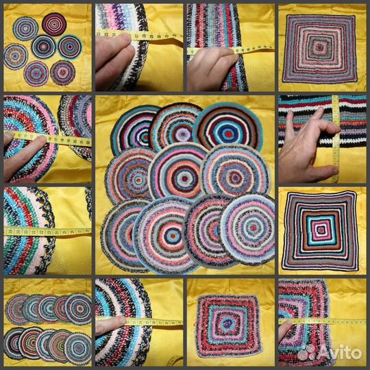 Коврик ручной работы