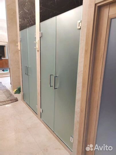 Стеклянная дверь на заказ от 3 дней