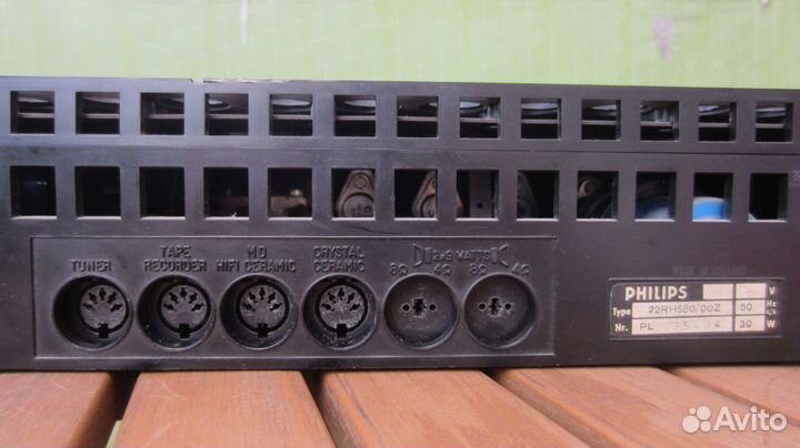 Philips PL10 22RH580/OZ Усилитель и Тюнер 1968