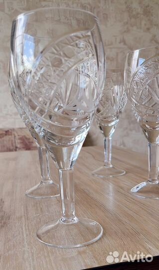 Хрустальные фужеры бокалы СССР