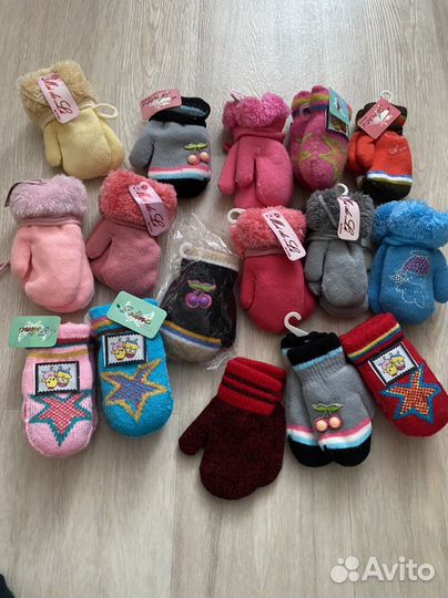 Варежки детские