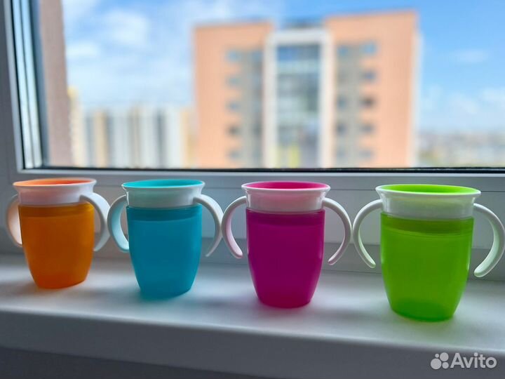 360 Чашка поильник непроливайка 207 мл